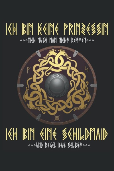 Notizbuch A5 Nordische Mythologie Wikinger 120 Seiten Odin-image