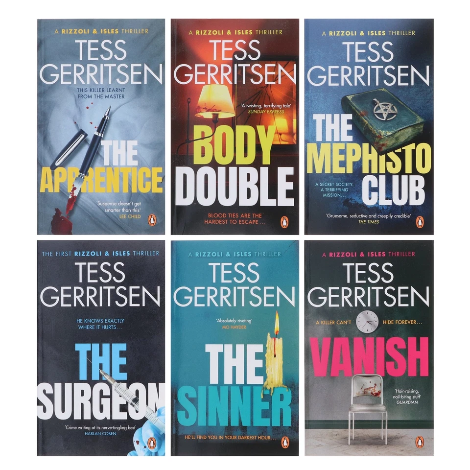 Rizzoli & Isles Series (Book 1-6) 6 Books Set - Fiction - By Tess Gerritsen - Image 2 of 4