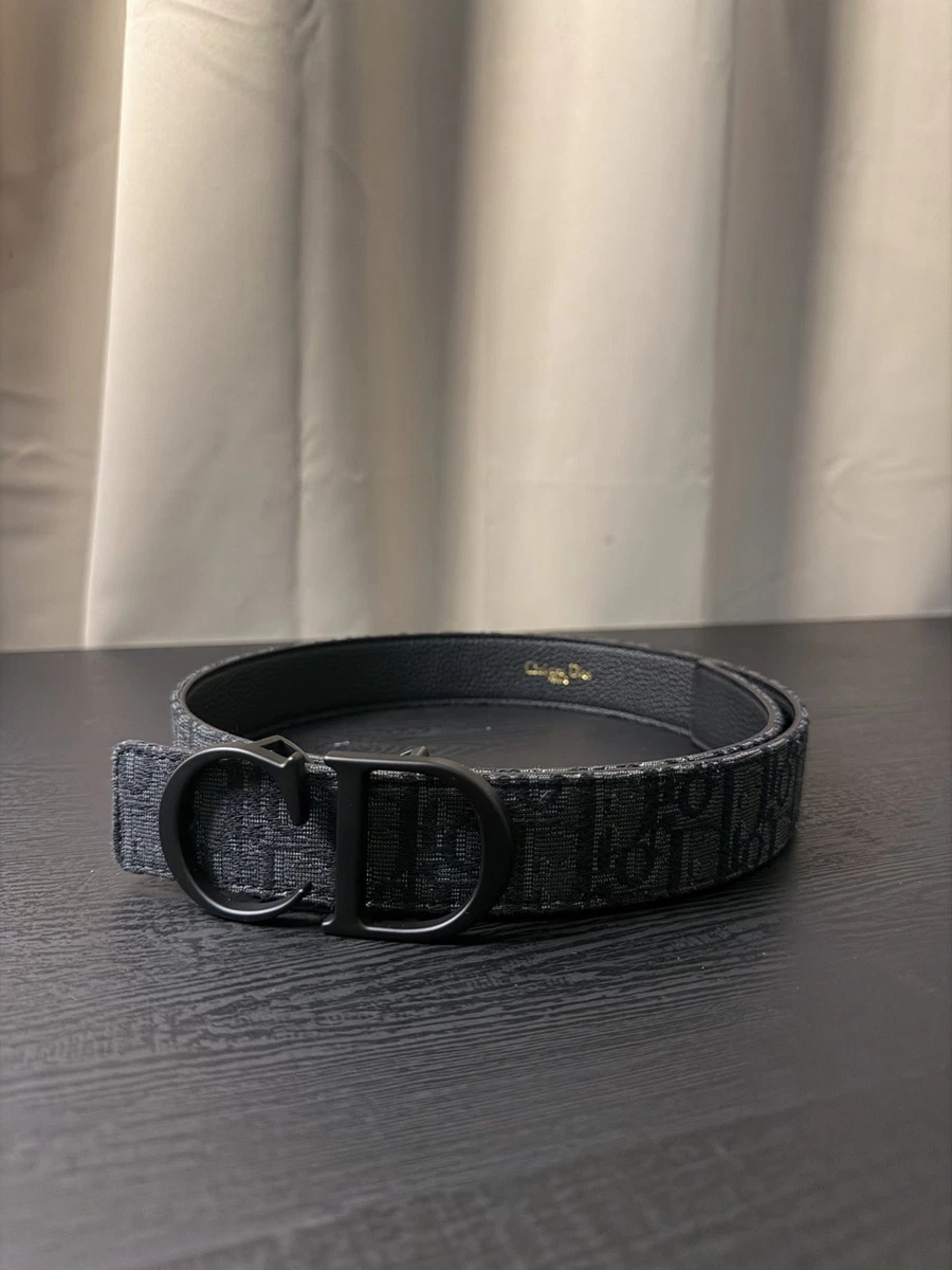 Dior Black Belts for Men for sale | eBay