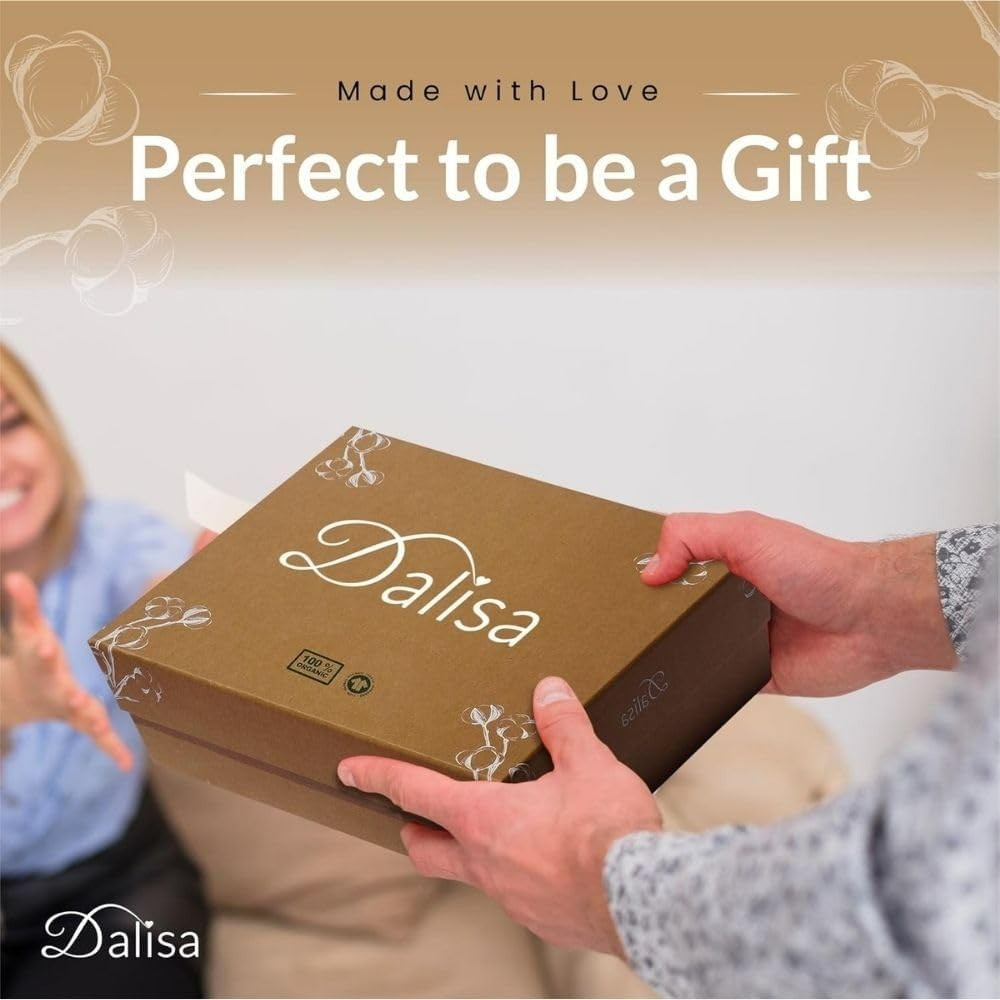 Organic Dalisa Organic Turkish Cotton Throw Blanket 80x100cm – Alina Green