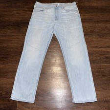 Calvin Klein Jeans Mens 36x30 Blue Denim Rela...
