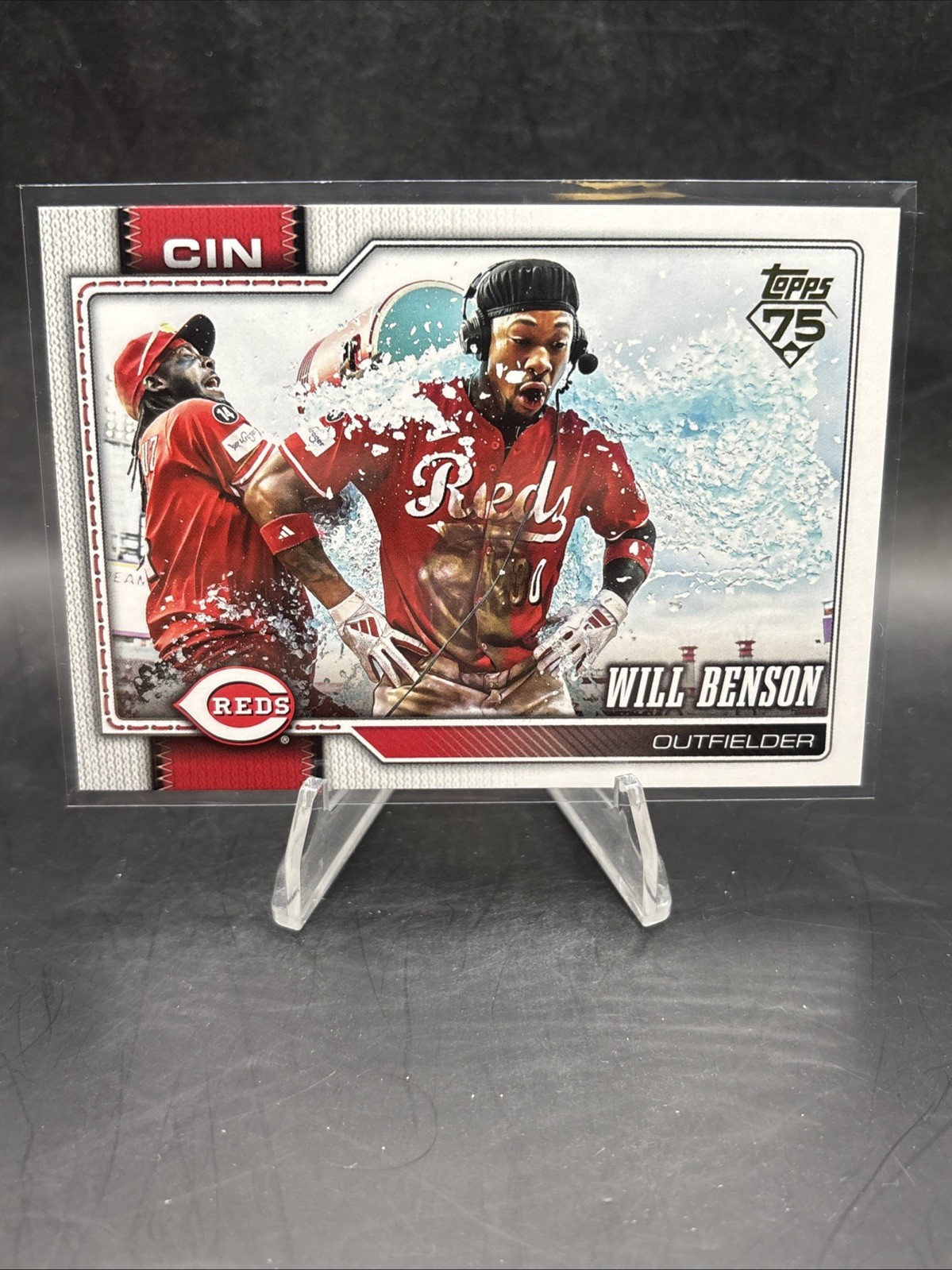 2026 Topps Series 1 #171 Will Benson Golden Mirror SP