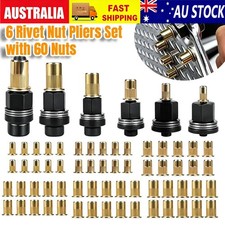 Rivet Nut Mandrel Set M3-M10, 66PCS Carbon Steel Rivnut Kit