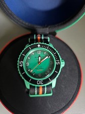 Swatch X Blancpain Bioceramic Fifty Fathoms - Indian Ocean