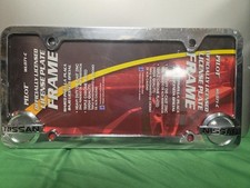 Nissan License Plate Frame Chrome Wl071-c. Officially Licensed By Nissan Sealed