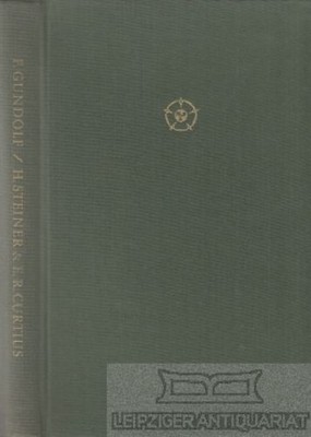 Buch: Briefwechsel mit Herbert Steiner und Ernst Robert Curtius, Gundolf