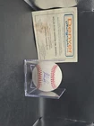 Nolan Ryan Autographed / Signed Official MLB Baseball in Protective Display Case