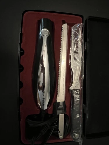 Electric Carving Set Hamilton Beach Stainless Knife- New- open box
