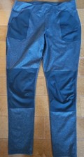 Carhartt Force Leggings Womens XL Tall 16/18 Fitted Blue Stretch Pocket Utility
