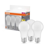 3 X Osram Led Leuchtmittel Birne A60 8,5W=60W E27 Matt 806Lm Warmweiß 2700K 200°