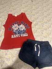 Toddler Shorts Set Size 4 Good for Summer