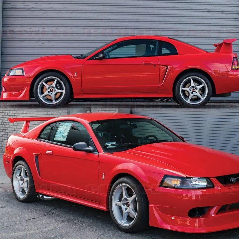 1999 2000 01 02 2003 2004 Ford Mustang CobraR Style Trunk Spoiler Wing UNPAINTED Foto 3 de 4