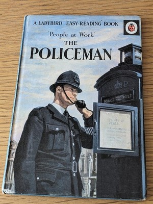 Ladybird ''People at Work'' - The Policeman - Series 606B - 2/6  version