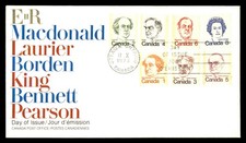 Mayfairstamps Canada FDC 1973 Canadian Men and Queen First Day Cover aaw_42867