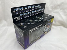 ORIGINAL Transformers Insecticon Bombshell Decepticon W  BOX G1 Gen 1 1984 MINT