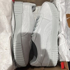 Puma Carina 2.0 Sd Lace Up Womens Grey Sneakers Casual Shoes 39494202