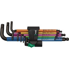 Wera 950/9 Winkelschraubendreher-Set 1.5 mm, 2 mm, 2.5 mm, 3 mm, 4 mm, 5 mm, 6