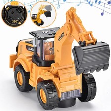Auto Spielzeug Automatisches Gehen Bagger mit Sound und Licht Bagger Spielzeug