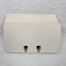 50 Blank Rolodex C17 Refill Cards 1.75" x 3.25" Size 1 3/4" x 3 1/4" White