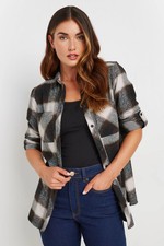 LTS Tall Check Cotton Shirt