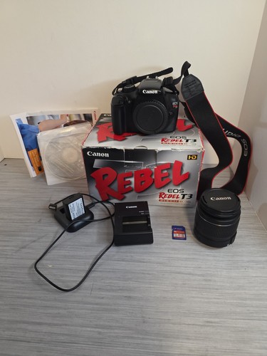Canon EOS Rebel T3 18.0MP DSLR Camera w/ EF-S 18-55mm IS II. Please Read