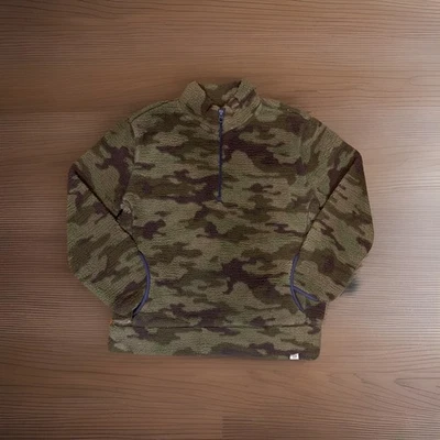 Camouflage Half Zip Fleece, GAP Kids Jacket Size L, never worn - Bild 1 von 3