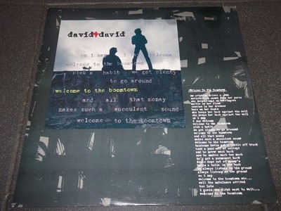 David + David - Welcome To The Boomtown, 12'', (Vinyl)