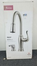 Pfister Spot Defense Pull-Down Kitchen Faucet Stainless Steel New F-529-7MMGS