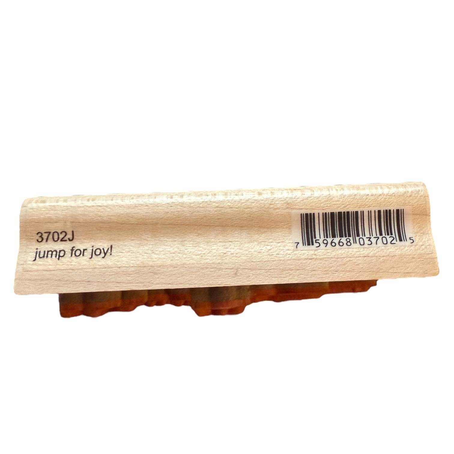 Penny Black Jump For Joy 3702J Frog Dancing With Flower Rubber Stamp NEW