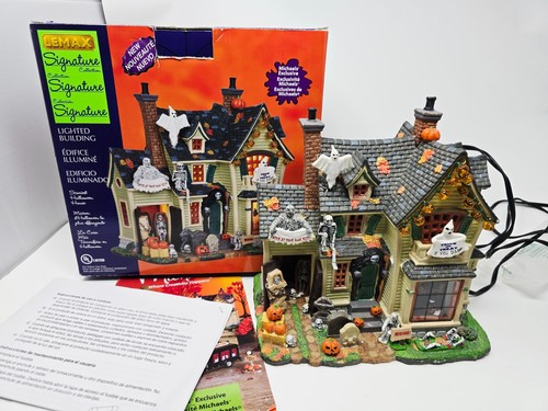 Lemax Spooky Town Scariest Halloween House #25330 "Window View Lights 2012 -READ