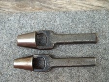 2 USA C.S. Osborne Hole Cutter Punch Gasket Leather 5/8" 1/2" FREE SHIP