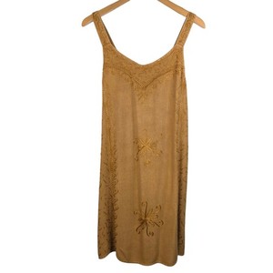 chinese dress ladies Penny Swing Dress in Orange Floral Linen – Shopbluebelle main image 1