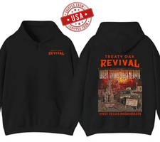 Treaty Oak Revival Hoodie, West Texas Degenerate Classic Style Celebrate Hoodie