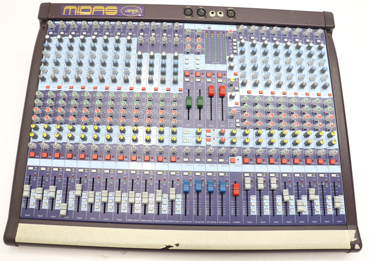 Midas Venice 240 24-Channel / 38-Input Mixing Console | eBay