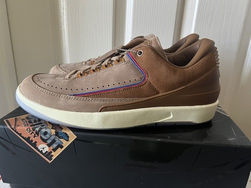 Size 10 Jordan 2 Retro Low Brown 2022 Off White Chicago Blue Quai 54 Titan Nina - Picture 2 of 11