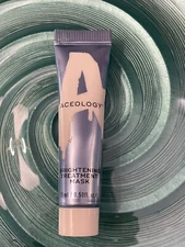 Aceology Brightening Treatment Mask .5oz / 15ml Travel Size Sealed Ships Free 👀