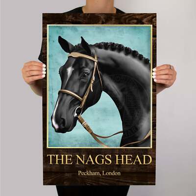 Das Nags Head Only Fools & Horses Metallschild Del Boy Rodney UK TV Show 80er