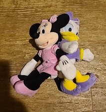 Disney Mickey Mouse  Friends Lot Plush Minnie Mouse  Daisy Duck 9  Stuffed