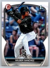 2023 Bowman Wilber Sanchez 1st Bowman Rookie Chicago White Sox RC #BP-6
