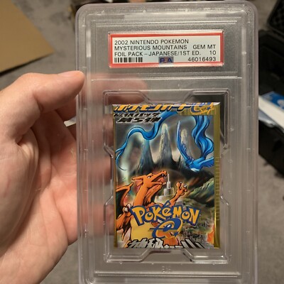Pokemon Mysterious Mountain 1st Edition Booster Pack - PSA10 - Skyridge Low  Pop | eBay