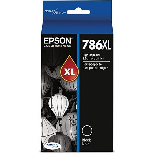 EPSON 786XL BLACK GENUINE INK