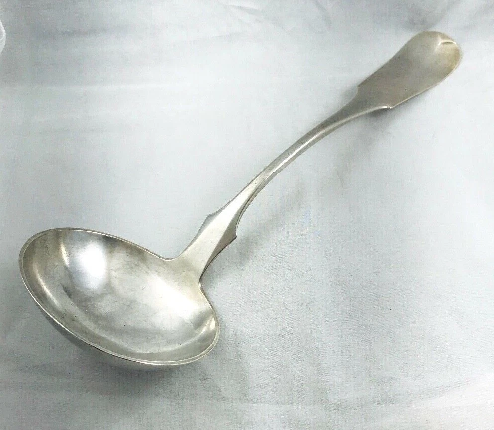 J. Einstine Coin Silver Large Soup Ladle-13"-No Mono
Opens in a new window or tab