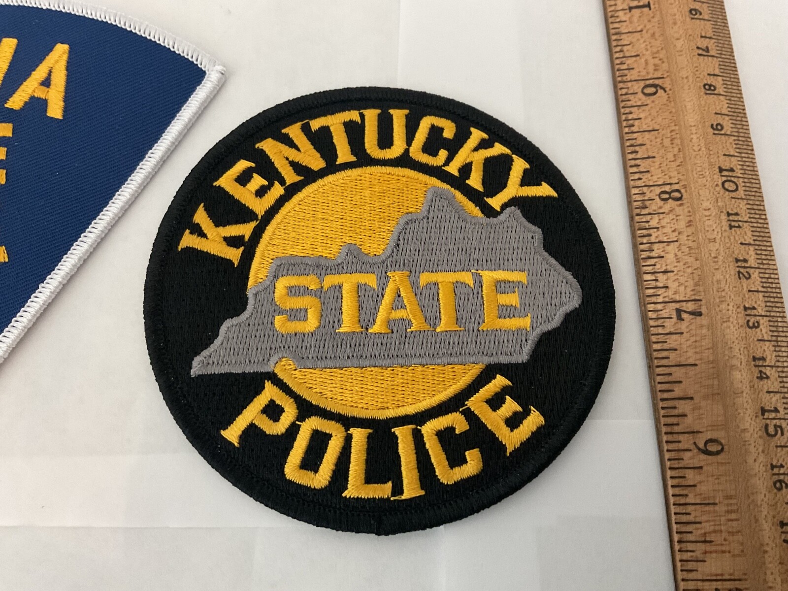 State Law Enforcement patches All different 10 piece set. All new.Full size