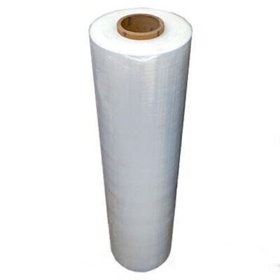 1 Roll 36'' x 5000' (50 Ga) Non PVC Clothing Laundry Hand Film Stretch Wrap Clear