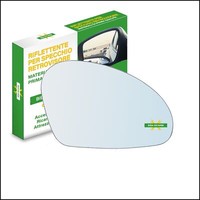Glas RüCkspiegel Verchromt Seite Dx-Passeggero FüR Seat Toledo Iii (5P2)