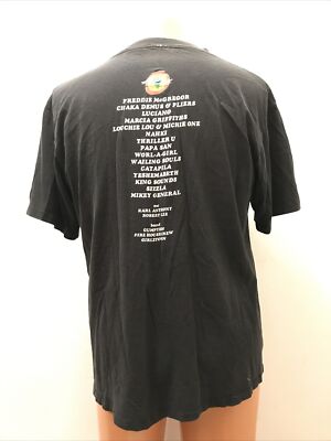 Vintage 90's Reggae Japansplash Men's Concert Promo Black T