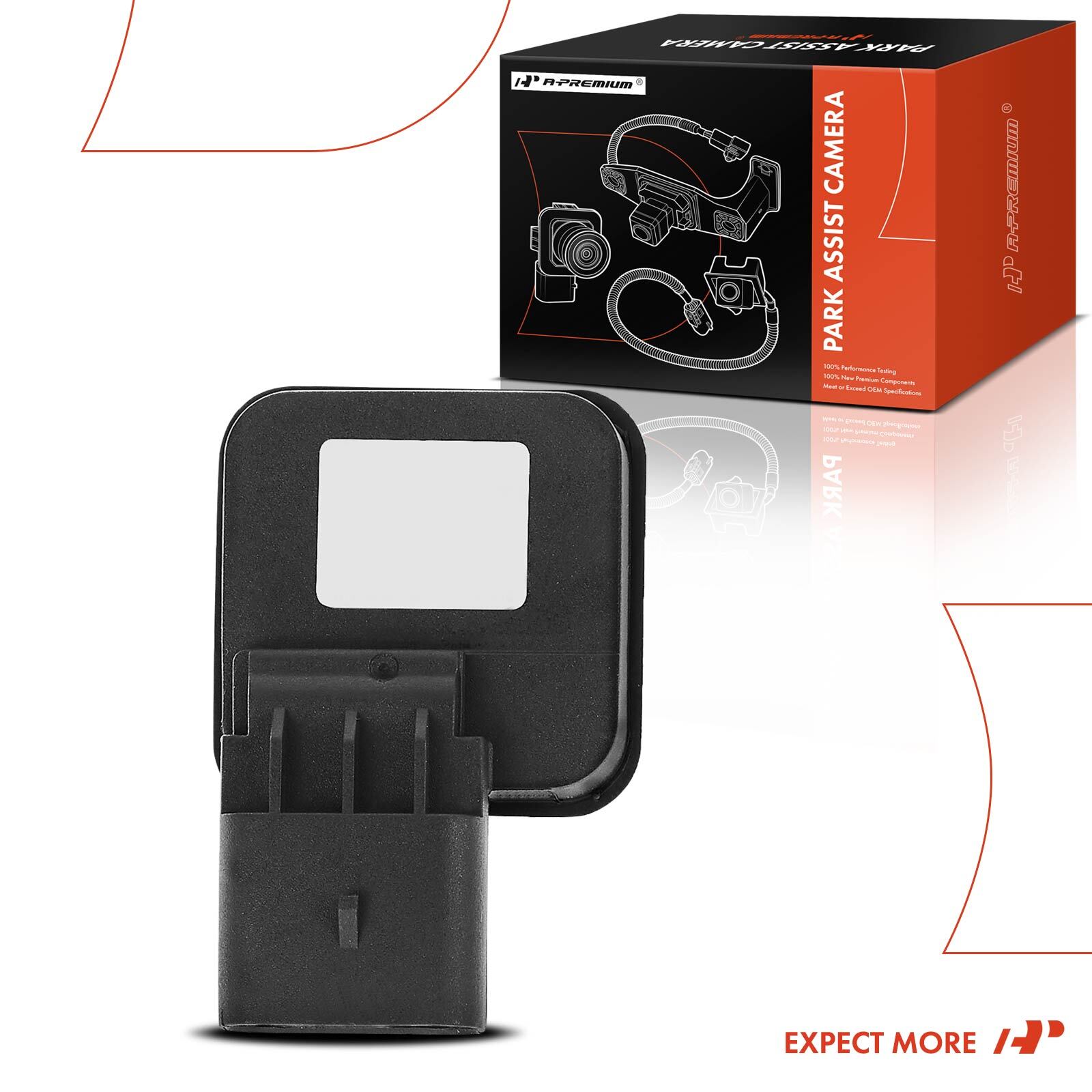 A-Premium Park Assist Camera Rear View Back Up for Lincoln MKX 16-18 2.7L 3.7L