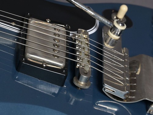 Gibson SG 1964 Standard Reissue Maestro Murphy Lab Ultra Light Aged Pelham Blue - Picture 5 of 18