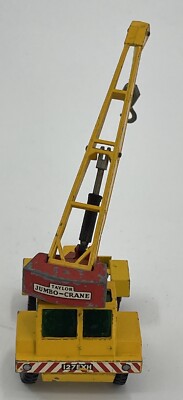 Camion Jouet Vintage Lesney Matchbox King Size - Modèle Taylor Jumbo Crane N14 - Échelle 1:43 - Années 1970