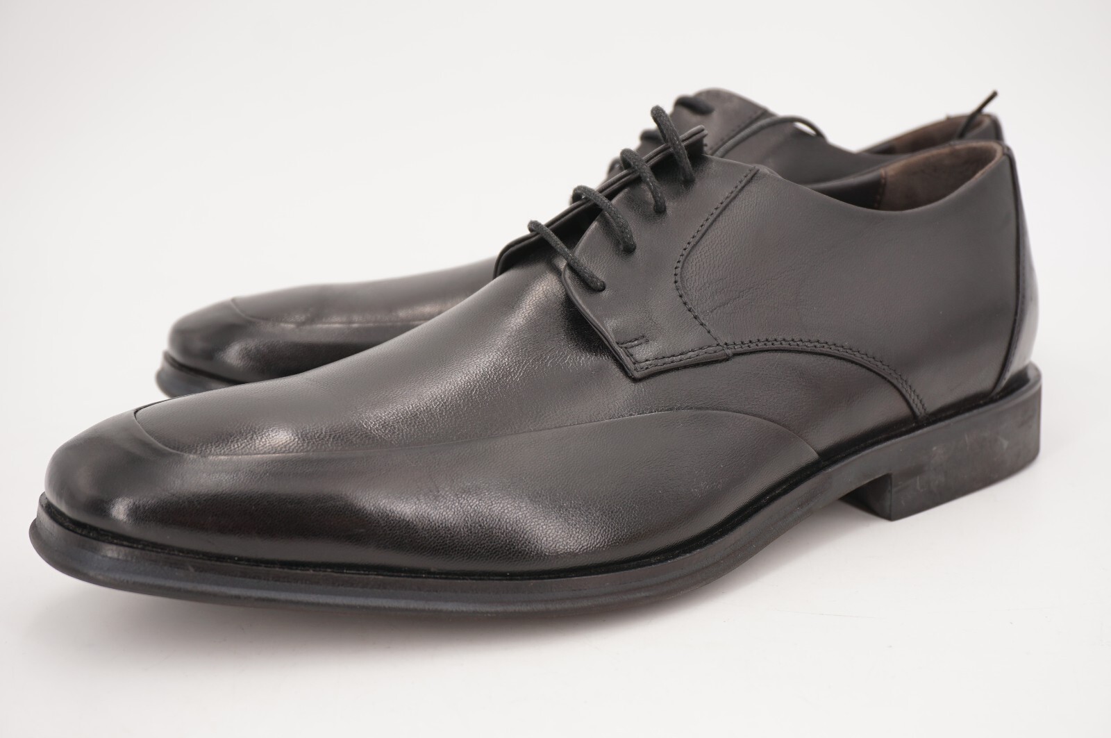 SAOLA GREMBIULE DERBY WES INDOSSATO 3x $449 BRUNO MAGLI 8 5 M PELLE NERA MADE IN ITALY